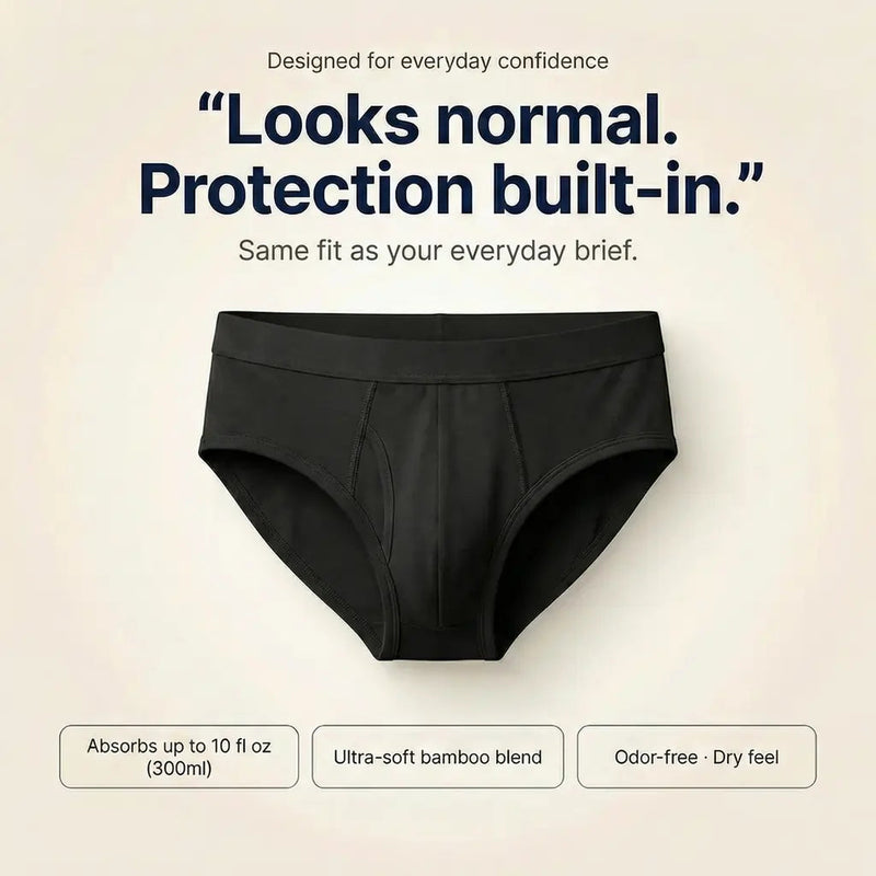 Men’s Washable Incontinence Briefs