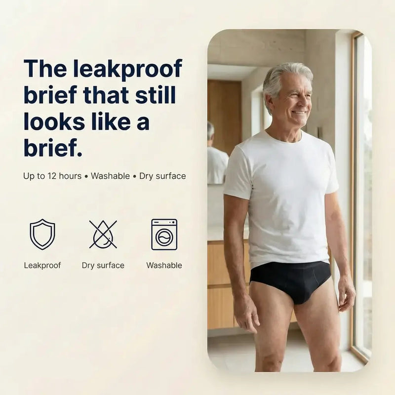 Men’s Washable Incontinence Briefs